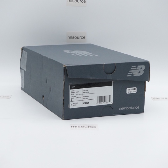 NEW Size 9 Women's New Balance 327 Sneakers U327LT Moonbeam/Shadow Grey - Picture 9 of 10